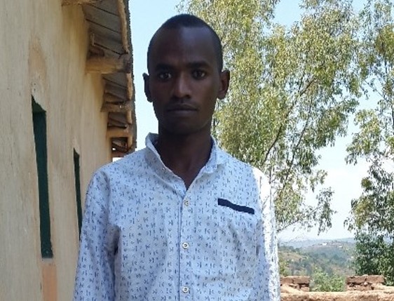 NUWAYO Placide, 23, has started small business