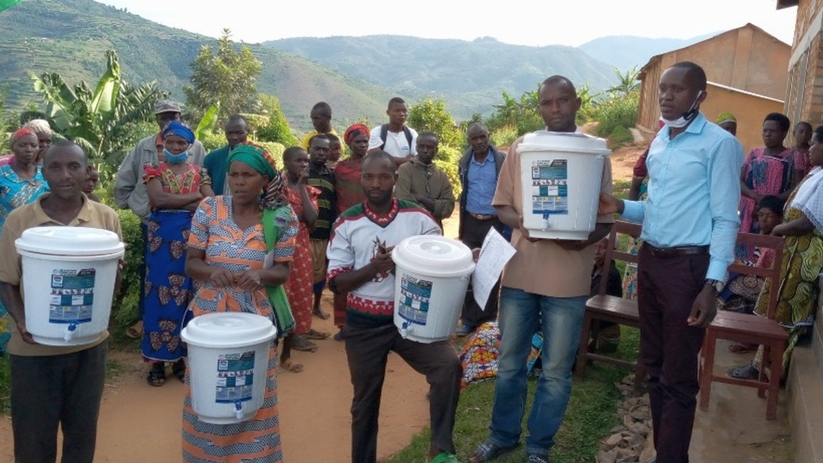 Distribution of Ceramic Water Filters by RDIS