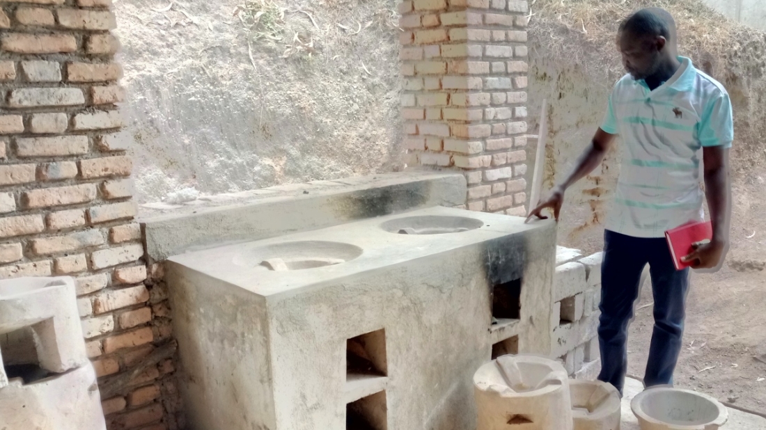 An installed Cookstoves
